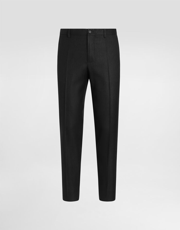 Dolce & Gabbana Viscose trousers Dolce & Gabbana Viscose trousers Black GY6FETFU8CQ