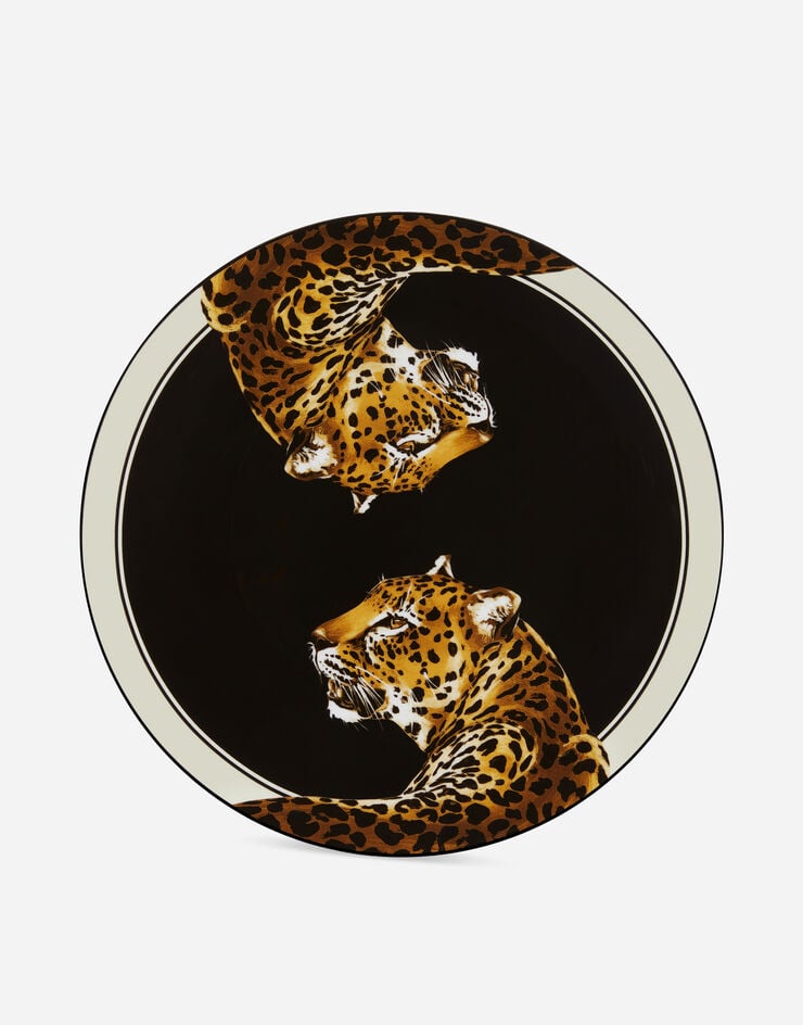 Dolce & Gabbana Servierplatte aus Porzellan Mehrfarbig TC0091TCA44