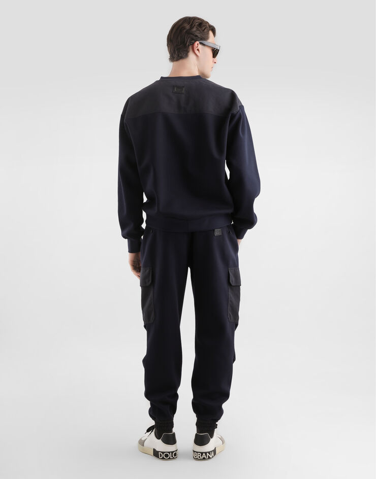 Dolce & Gabbana Double-faced sweatshirt Blue G9CBTTHUML9