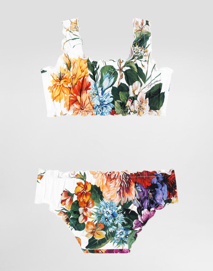 Dolce & Gabbana Flower-print bikini Print L5J868ON084