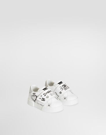 Dolce & Gabbana Portofino Light sneakers in calfskin Multicolor DN0233A0957