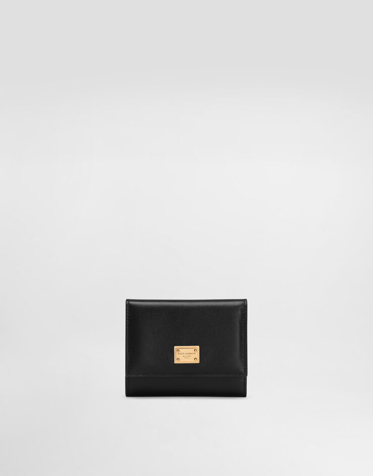 Dolce & Gabbana Plongé calfskin wallet Black BI0770A9S25