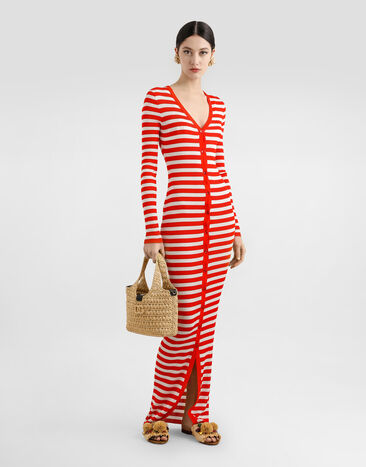 Dolce & Gabbana ビスコース カーディガン マルチカラー FXVC7ZJAIRR
