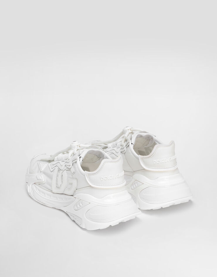 Dolce & Gabbana Day faster viscose fabric sneakers White CK2355AG363