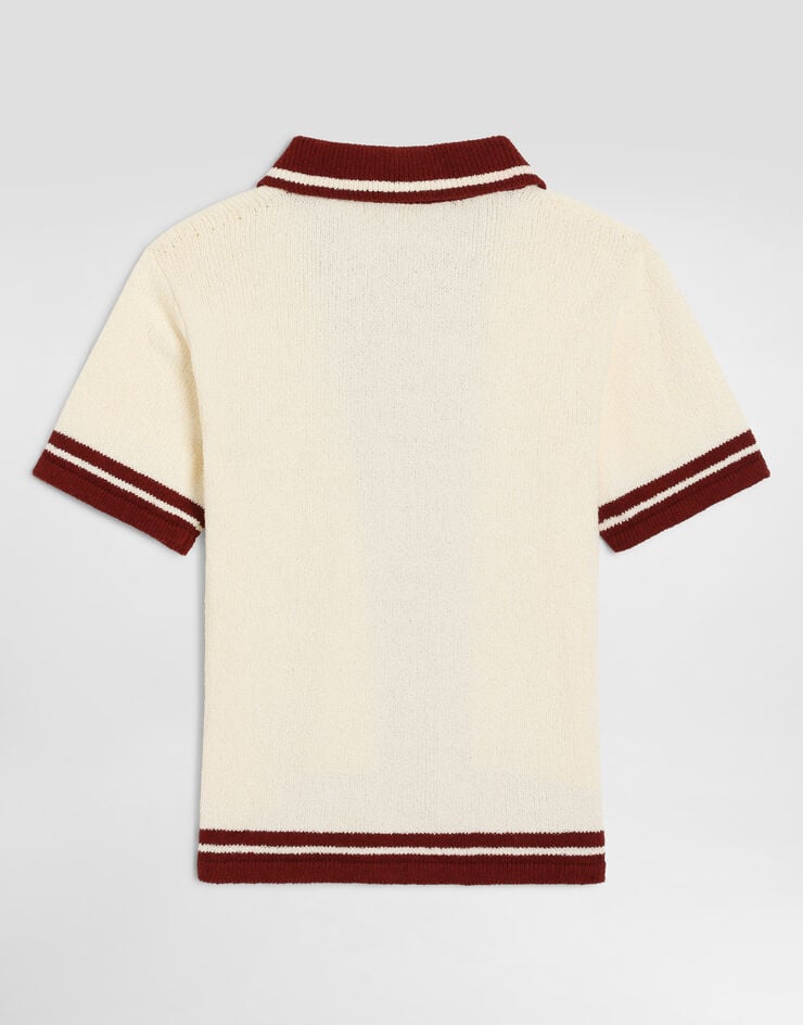 Dolce & Gabbana Knitted shirt Dolce & Gabbana Knitted shirt Beige L4KWG9JGMIX