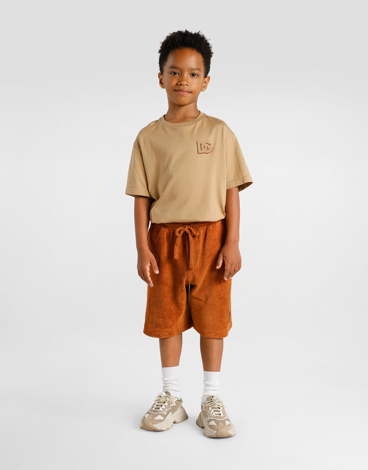 Dolce & Gabbana Daymaster mesh, split calfskin and down sneakers Multicolor DA5119A9H56