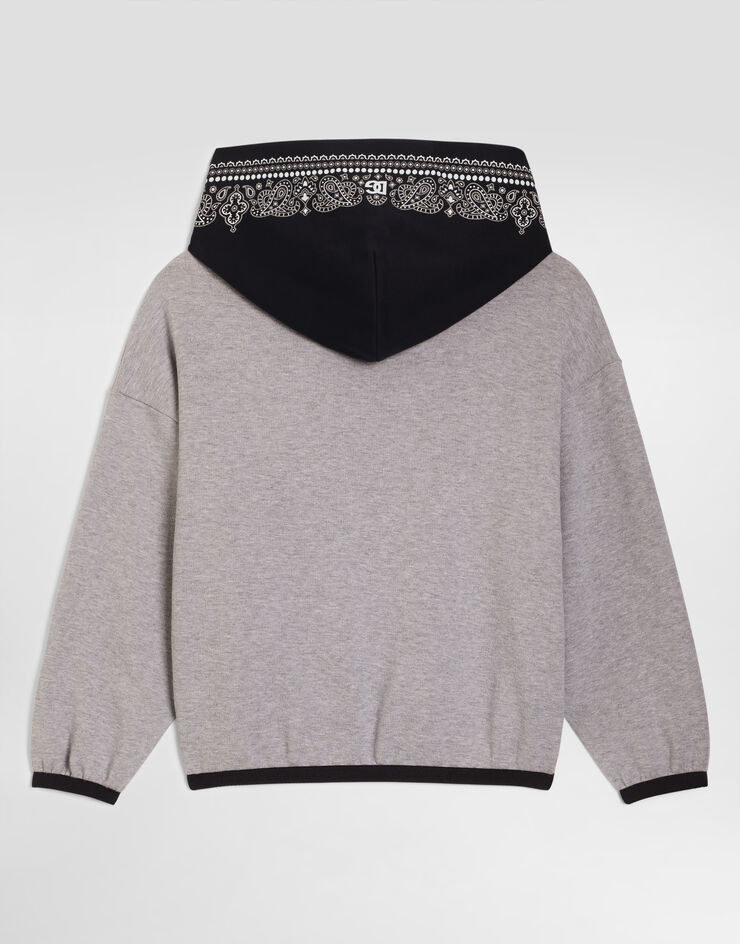Dolce & Gabbana Cotton sweatshirt with logo  L4JWNVG7P6L