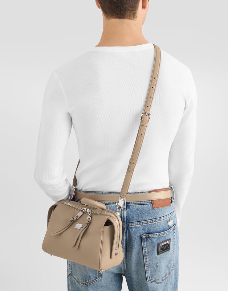 Dolce & Gabbana Vittoria handbag in calfskin Dolce & Gabbana Vittoria handbag in calfskin Beige BM7939A0370