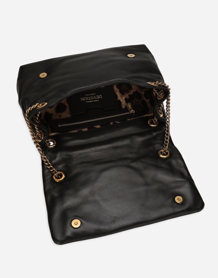 Dolce & Gabbana Сумка на плечо Devotion Soft среднего размера черный BB7541AF984