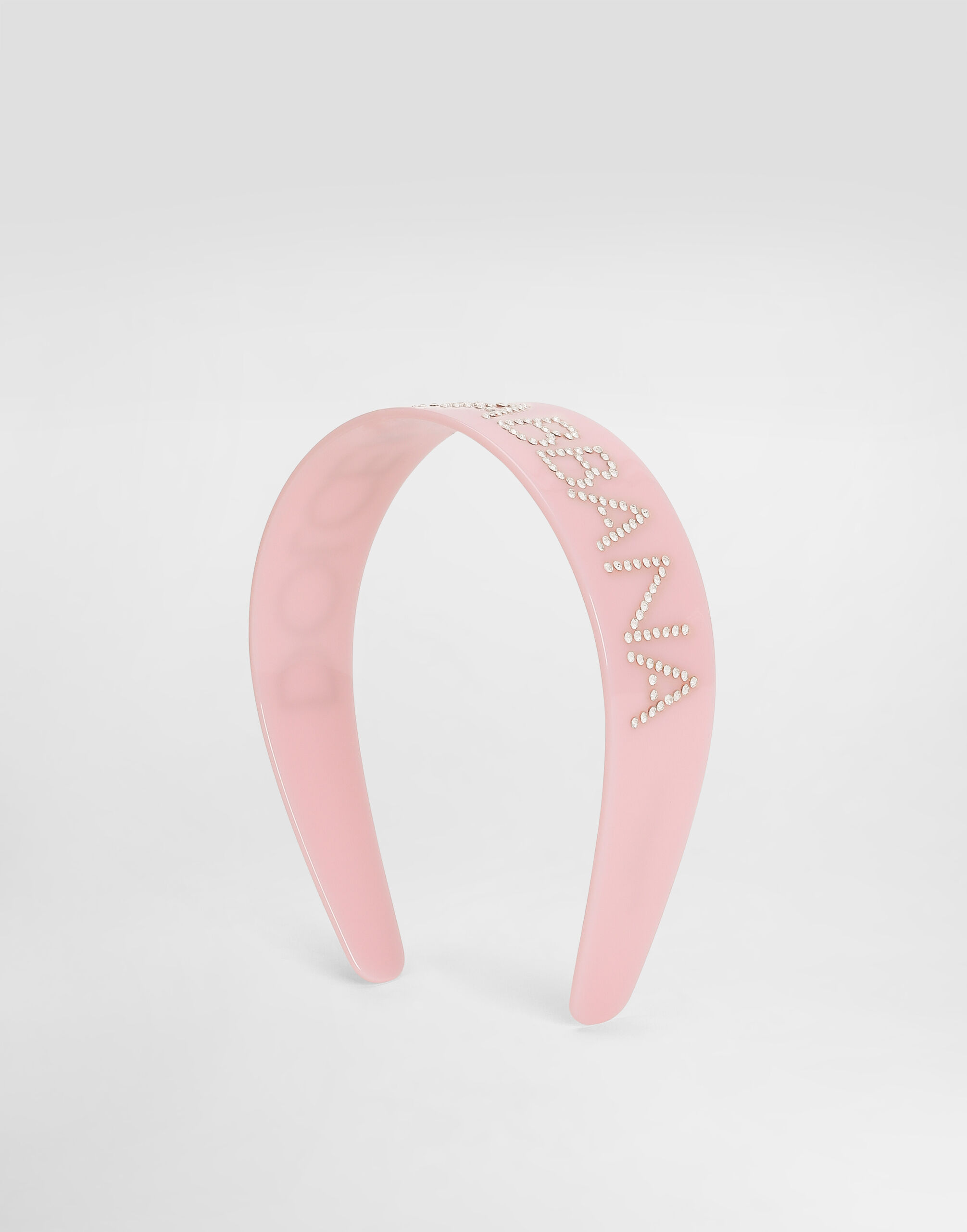 PVC hairband in Pink for Girls | Dolce&Gabbana® US