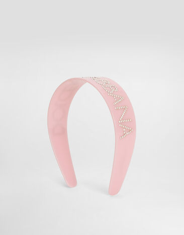 Dolce & Gabbana PVC hairband Pink WHR2J2W1111