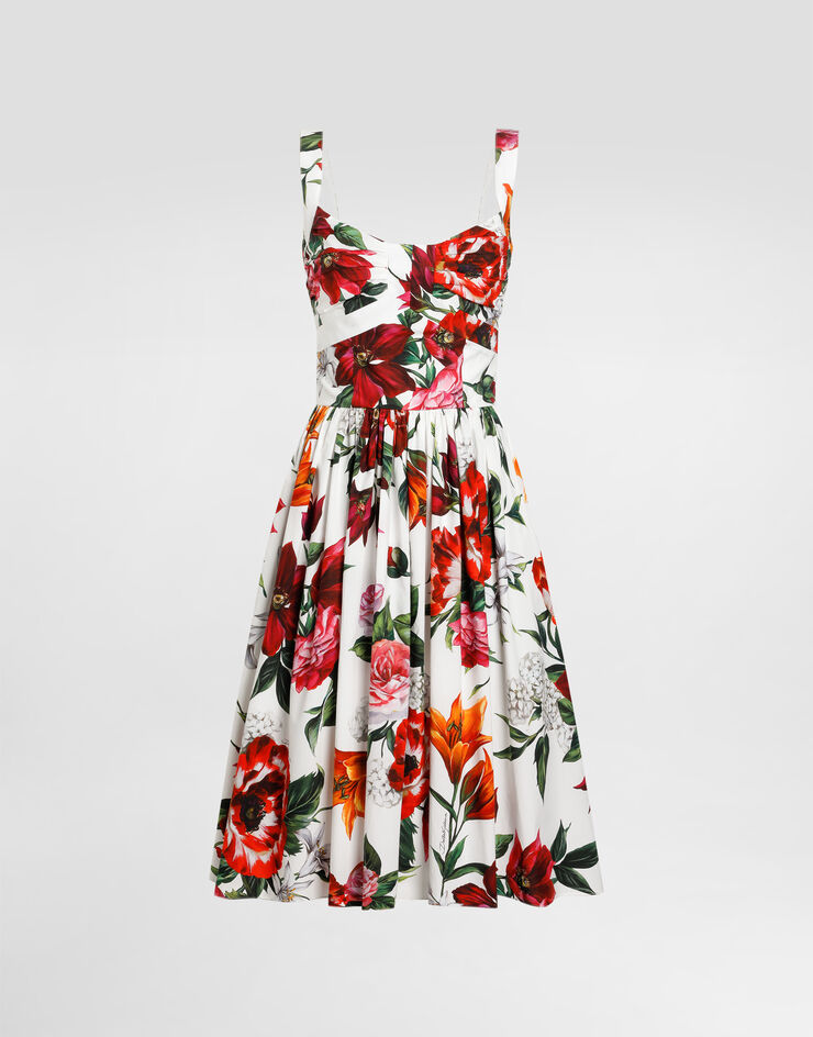 Dolce & Gabbana Flower-print dress Print F6TVJTHS5TQ