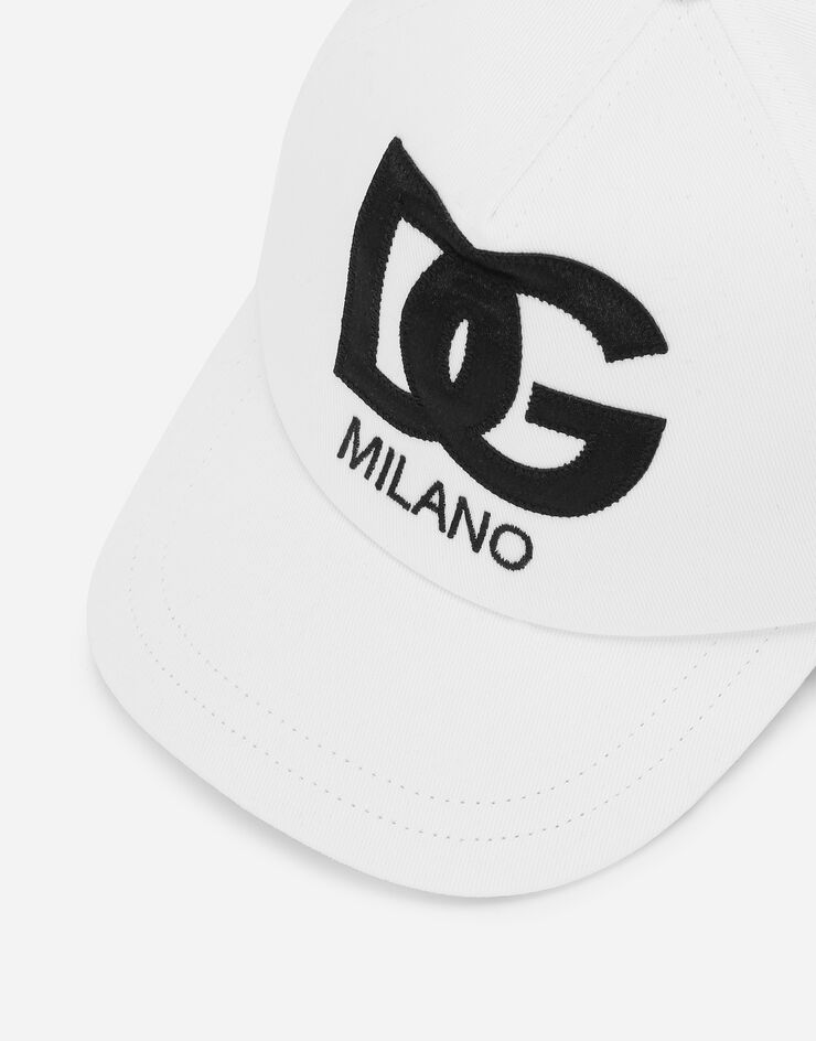 Dolce & Gabbana قبعة بيسبول بشعار DG White LB4H80G7KN0