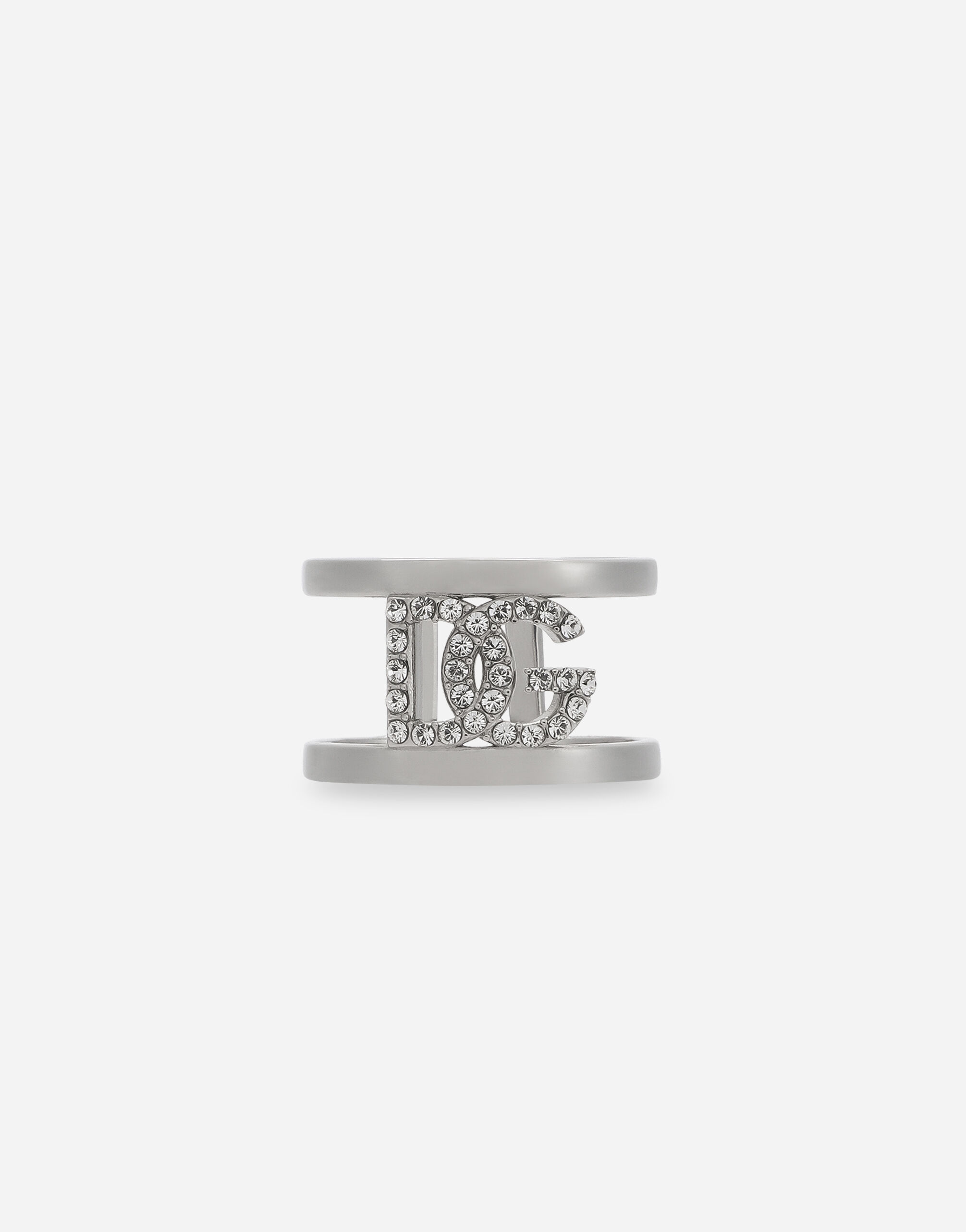 Dolce & Gabbana DG logo ring Grey WFQ1X2W1111