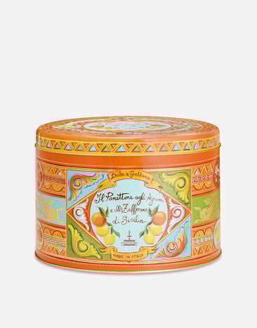 Dolce & Gabbana Panettone with Sicilian Citrus fruits and Saffron Multicolor PN1000RED10