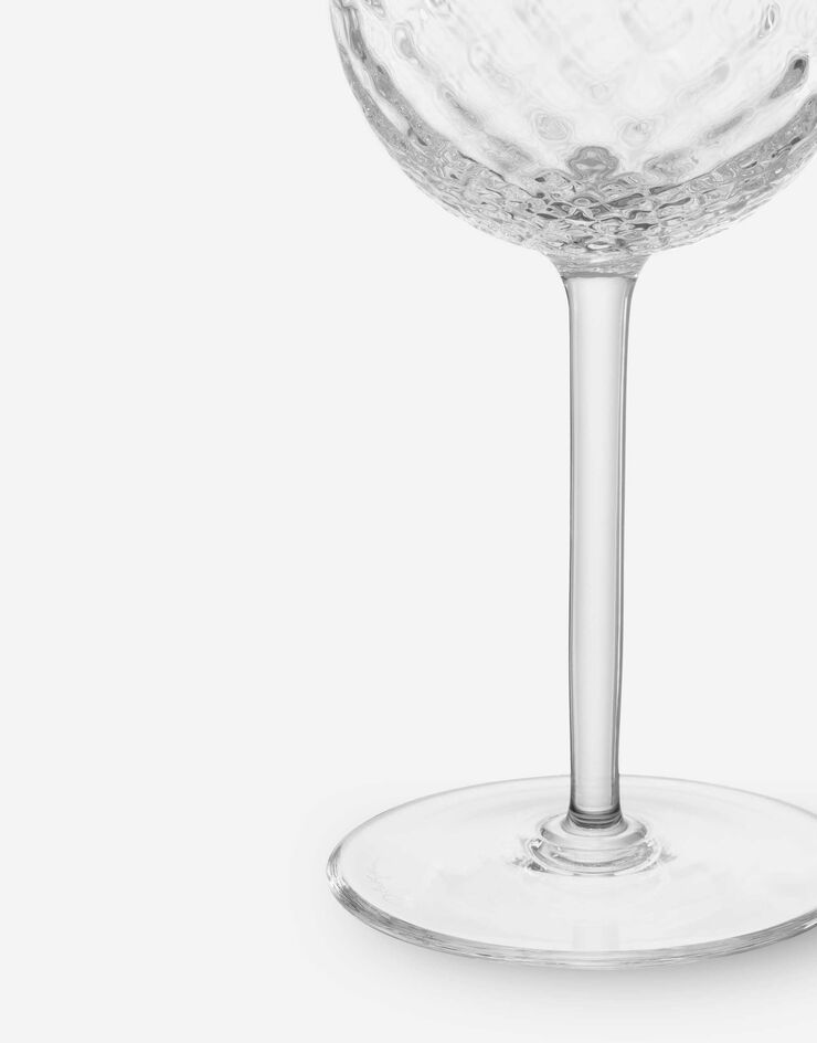 Dolce & Gabbana Copa de vino tinto de vidrio de Murano Multicolor TCB002TCA66