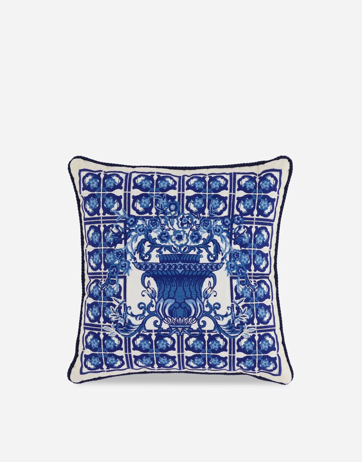 Dolce & Gabbana Embroidered Cushion medium Multicolor TCE015TCABT