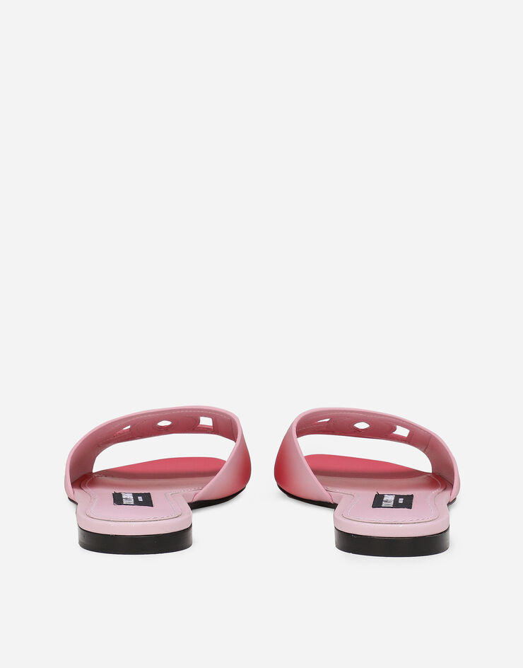 Dolce & Gabbana Calfskin sliders Pink CQ0436AS204