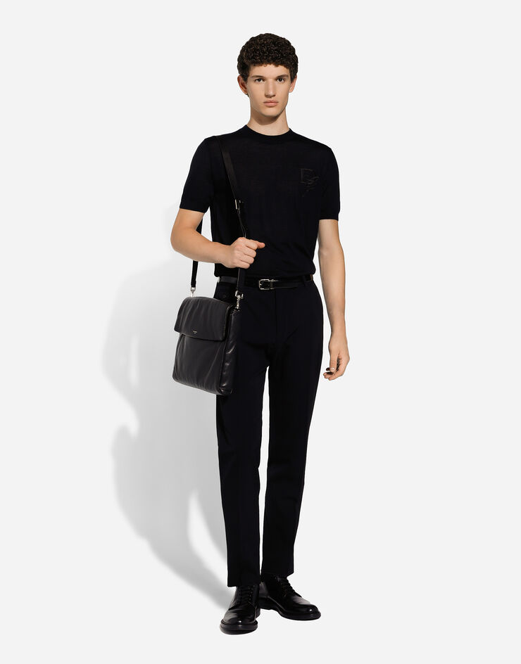 Dolce & Gabbana Sac à main en cuir nappa Noir BM3082AF984