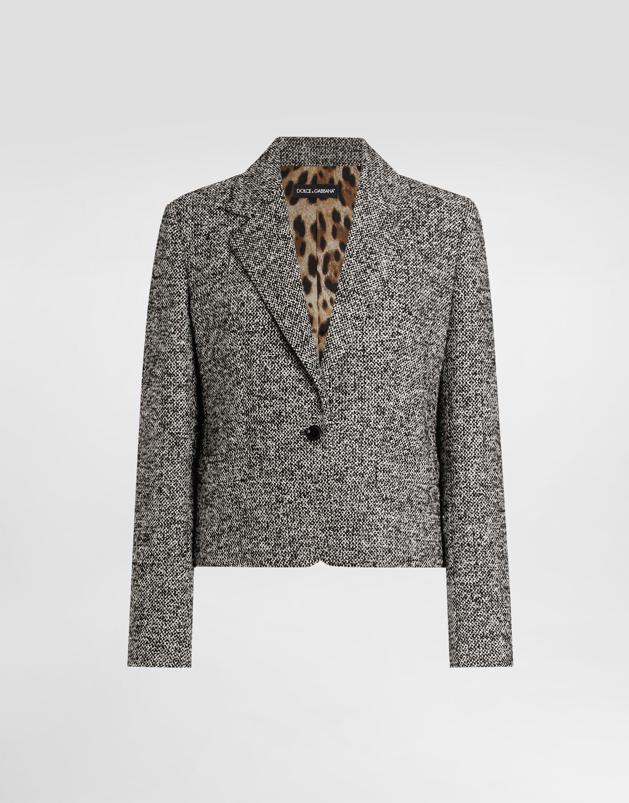 ジャケット Dolce & Gabbana Fuchsia Tweed Blazer Designer Women's Blazers | Long & Shorts Blazers | DG®