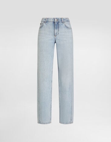 Dolce & Gabbana 5-pocket denim trousers Multicolor FTDCFDG8NQ9