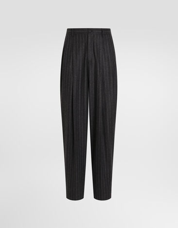 Dolce & Gabbana Pinstripe flannel trousers Multicolor GP16NTFR23F