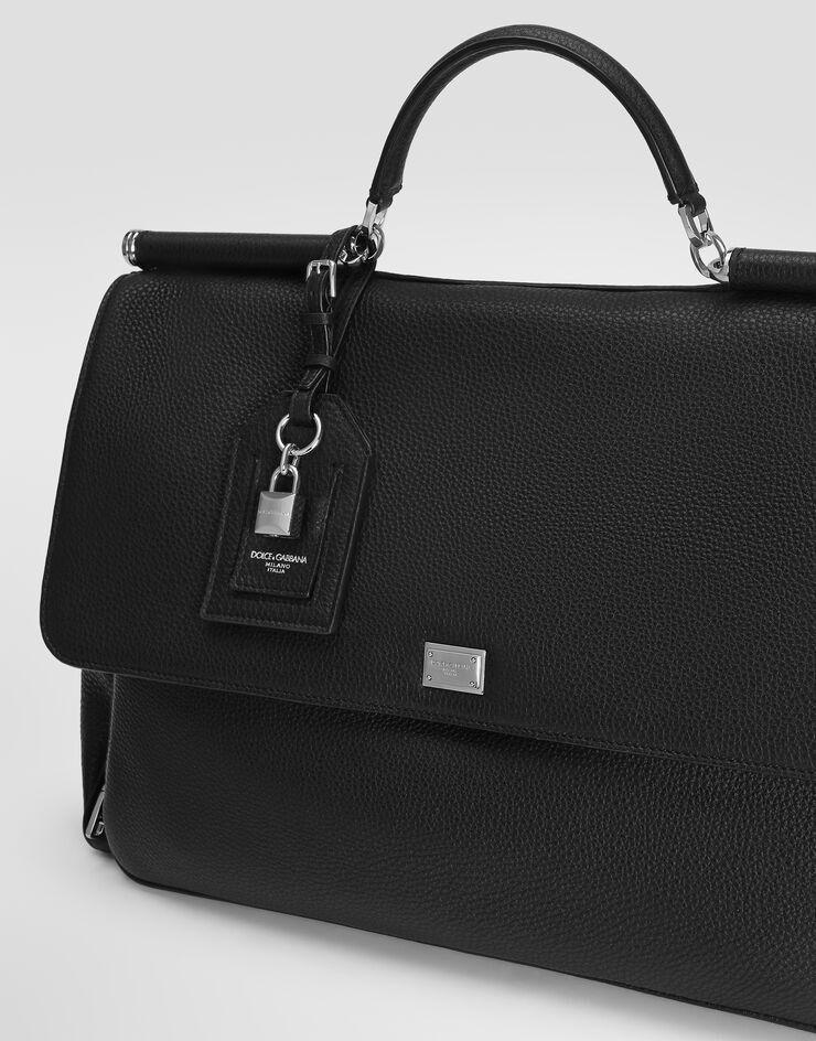 Dolce & Gabbana My Sicily calfskin handbag Dolce & Gabbana My Sicily calfskin handbag Black BM2757B0370