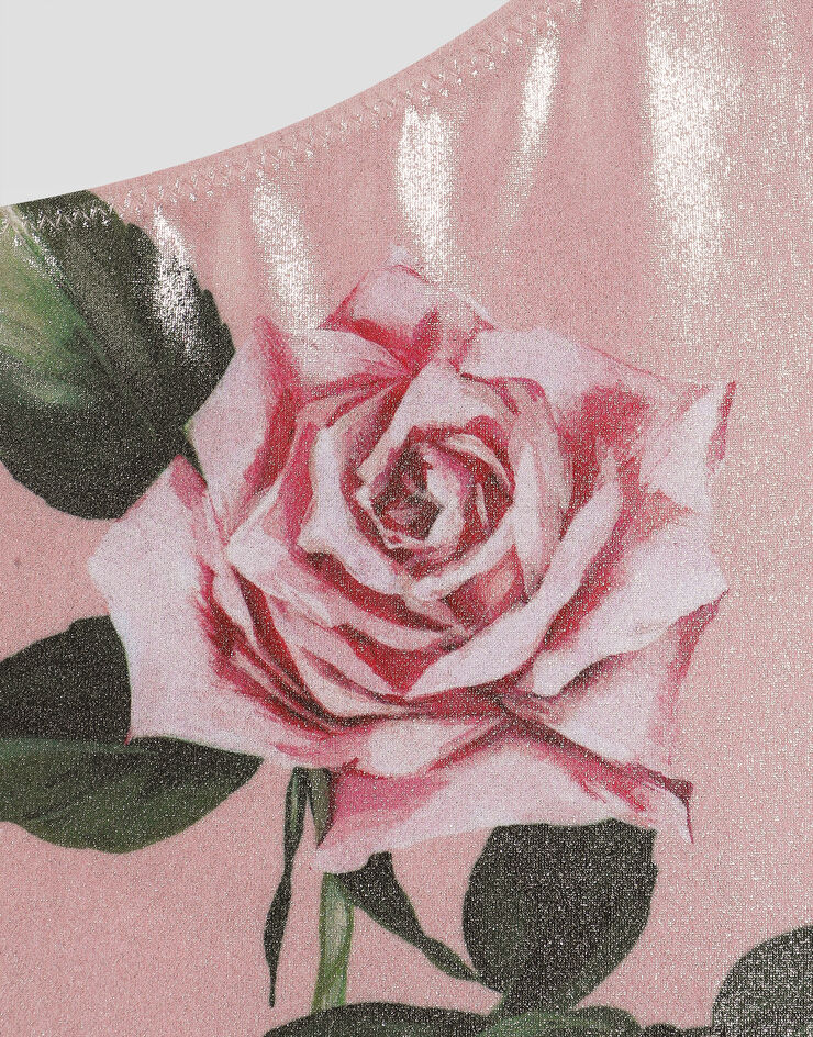 Dolce & Gabbana Rose-print swimsuit Print L5J857ON04U