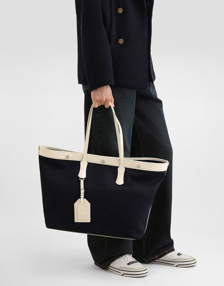 Dolce & Gabbana Bolso shopping Atene en algodón Dolce & Gabbana Bolso shopping Atene en algodón Multicolor BM7806A0754