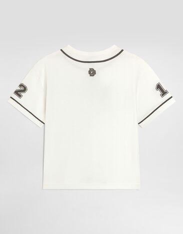 Dolce & Gabbana Jersey t-shirt with logo  L4JTHVG7P6T