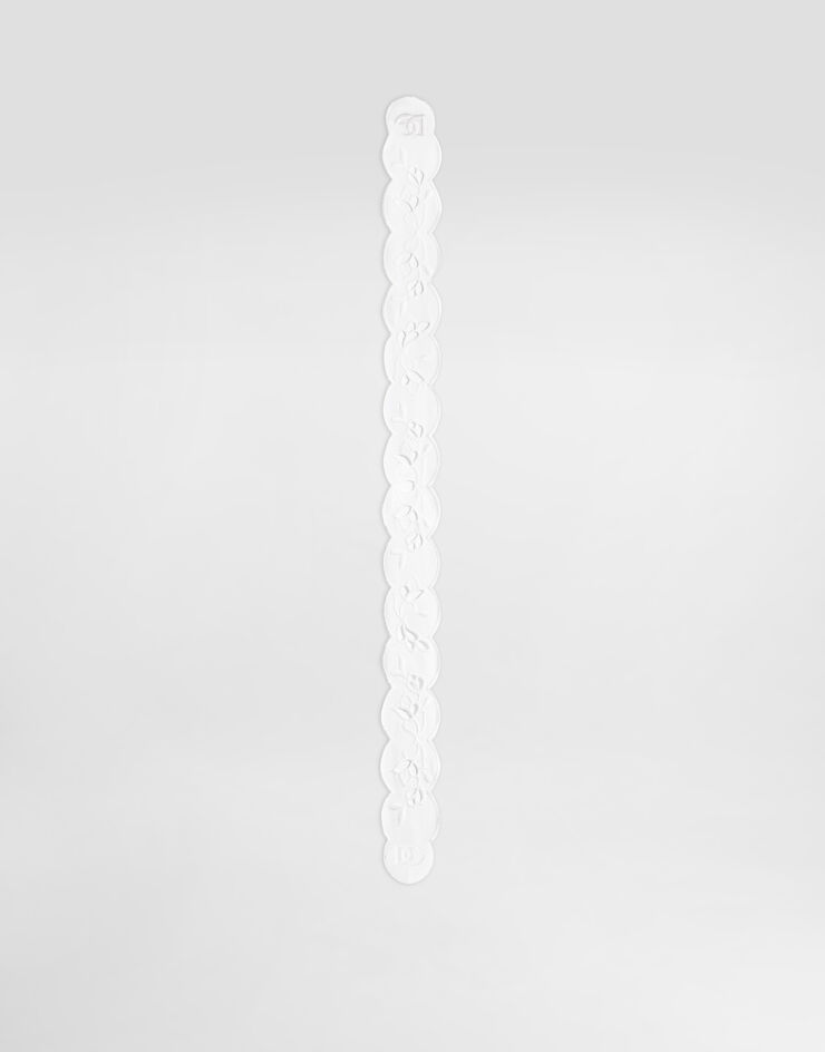 Dolce & Gabbana Cotton broderie anglaise headscarf White FS215ZGDCL5