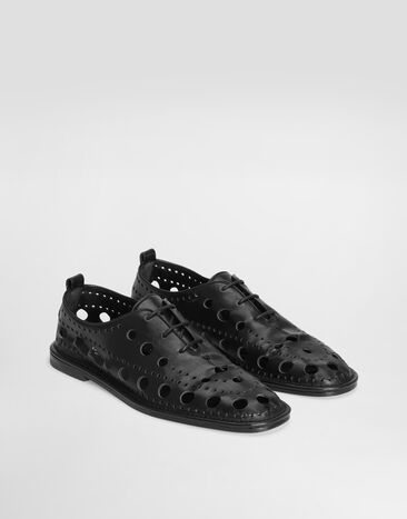 Dolce & Gabbana Brogues in calfskin Black A20211A0374