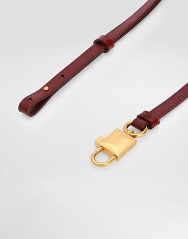 Dolce & Gabbana Calfskin belt Red BE1673AZ000