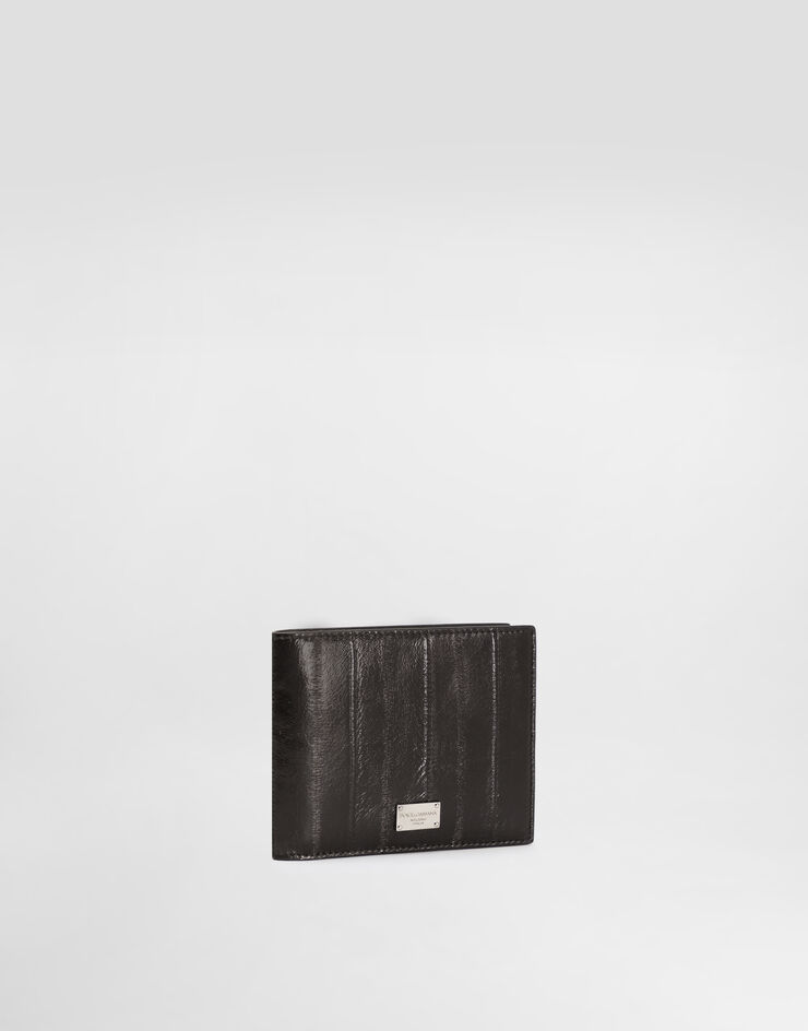 Dolce & Gabbana Eel skin wallet Black BP1321A8M24