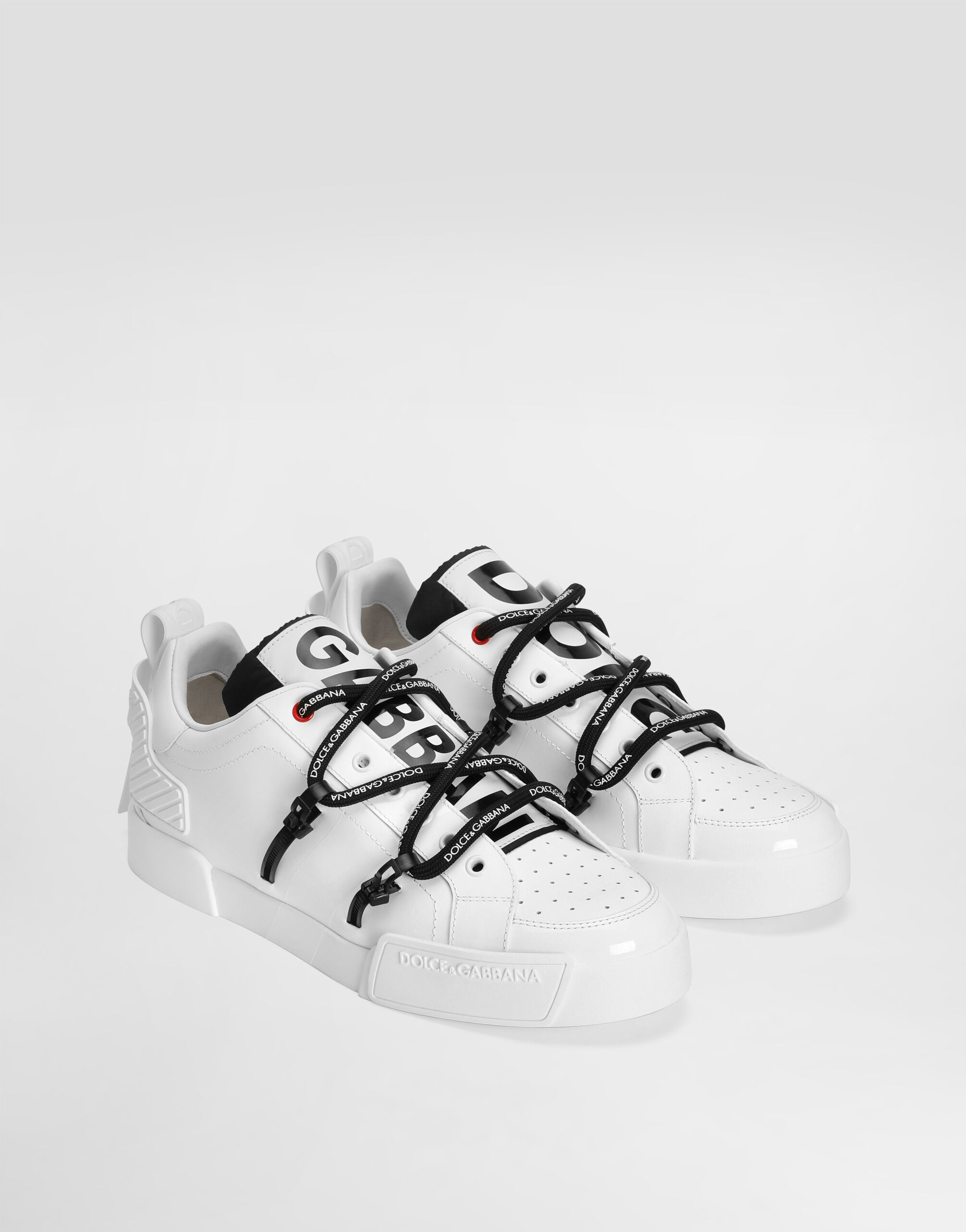 Patent calfskin portofino sneakers deals
