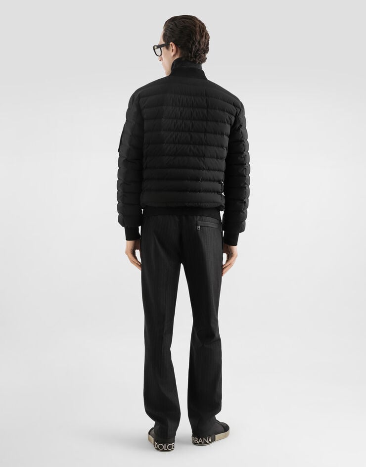 Dolce & Gabbana Quilted bomber jacket Dolce & Gabbana Quilted bomber jacket Black G9BDETGI348