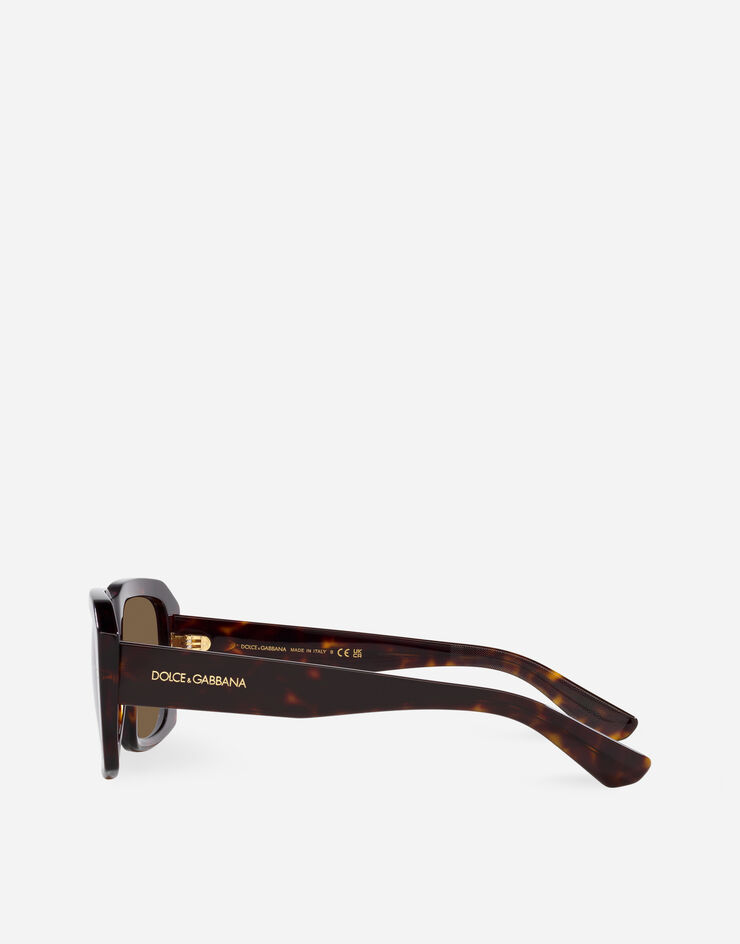 Dolce & Gabbana Lunettes de soleil Sartoriale Lusso Havane VG443AVP273