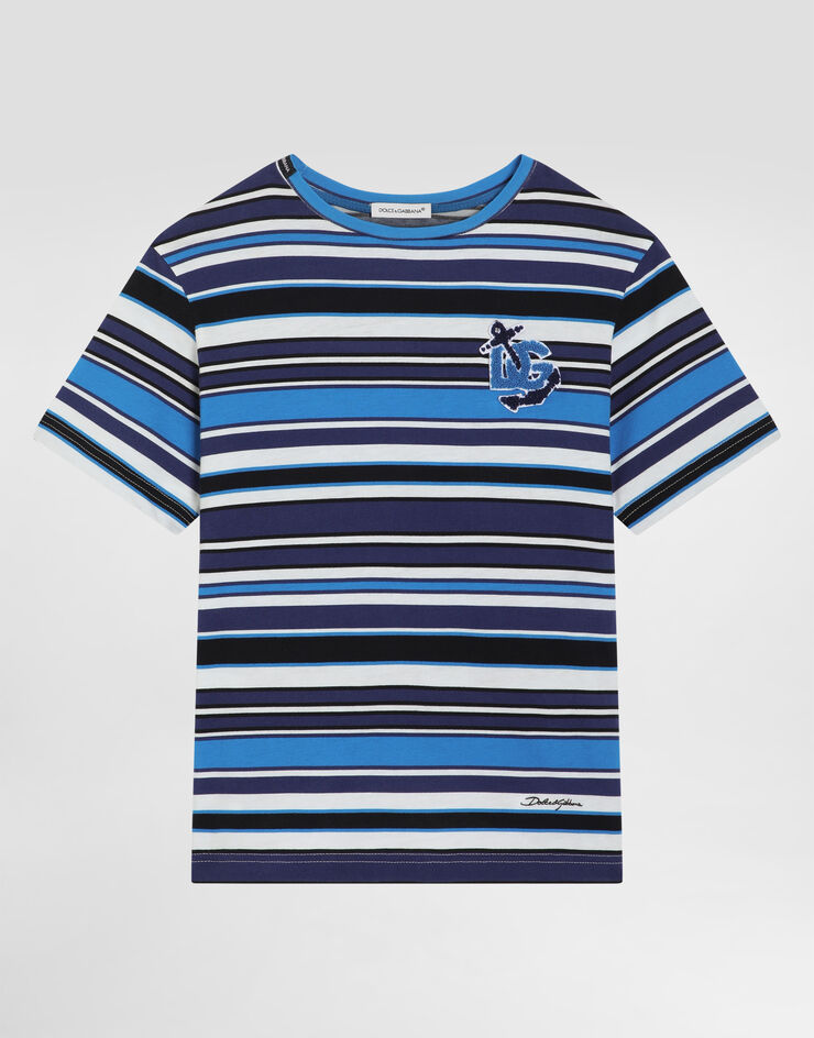 Dolce & Gabbana Striped jersey t-shirt Multicolor L4JTHUHS7LF