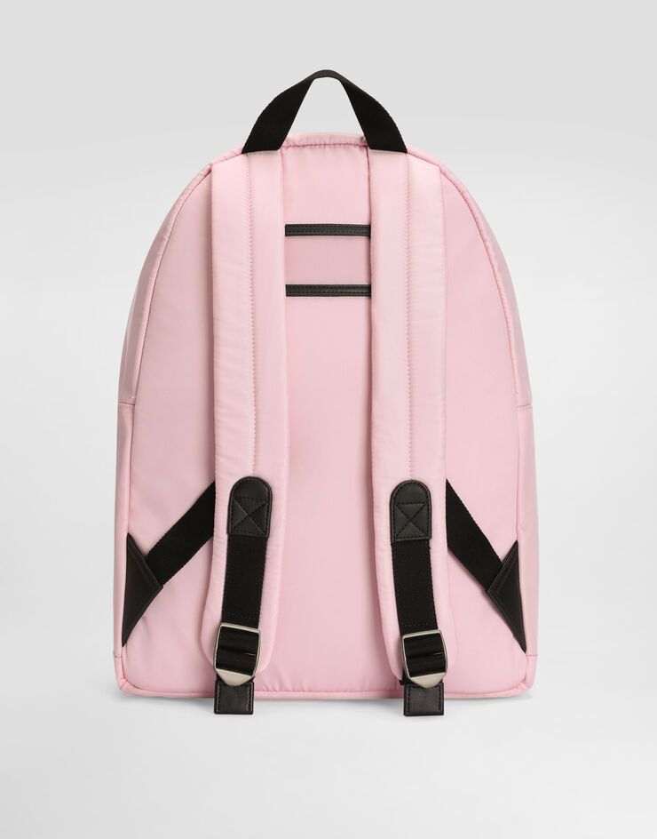 Dolce & Gabbana Nylon backpack with logo Dolce & Gabbana Nylon backpack with logo Pink EM0074A0567