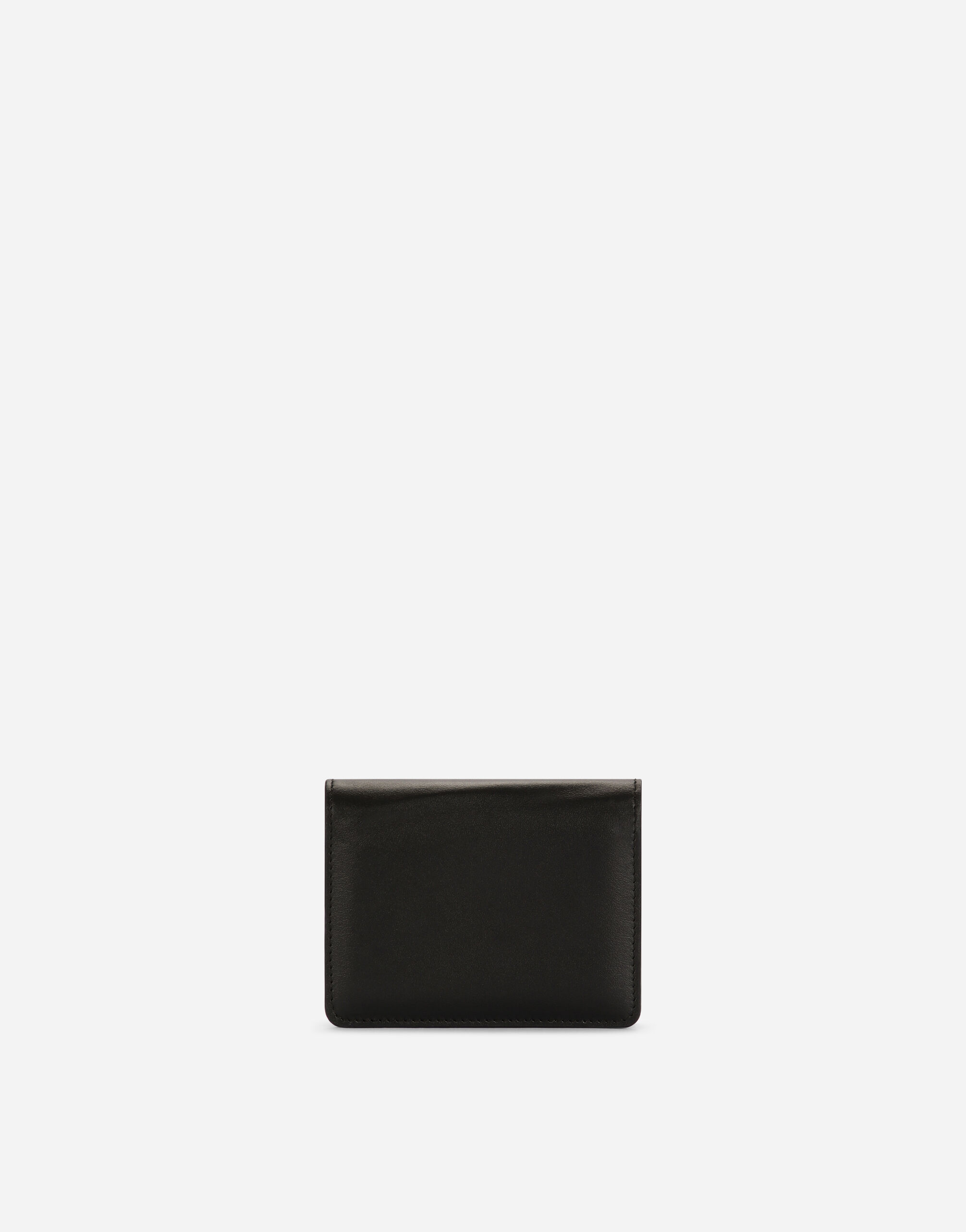 Calfskin DG Logo wallet in Black for Women | Dolce&Gabbana® US