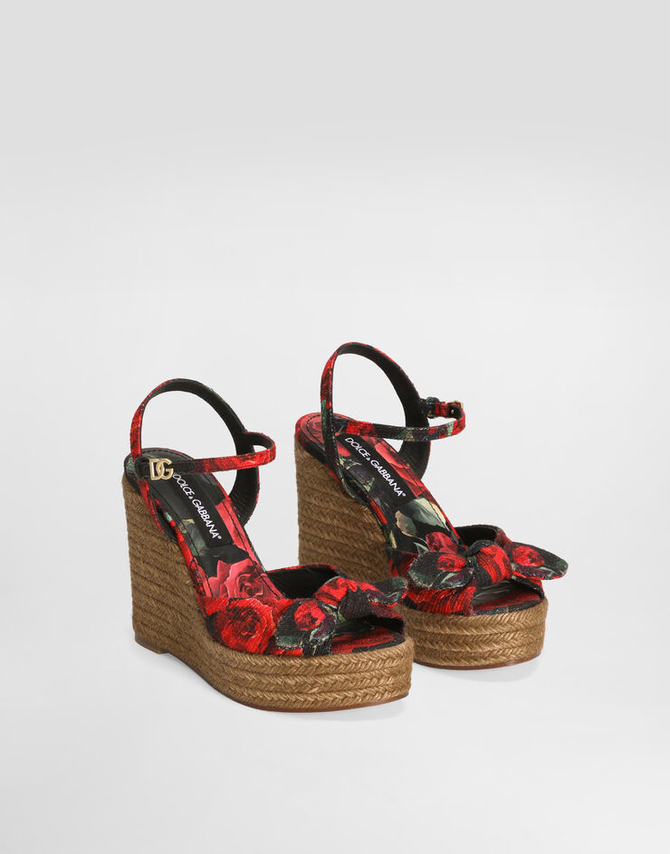 Dolce & Gabbana Cuña en piel de becerro Imprima CZ0320A6514