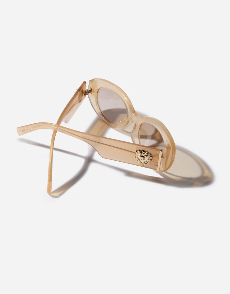 Dolce & Gabbana DG Devotion Sunglassess Dolce & Gabbana DG Devotion Sunglassess Opal beige VG4537VP993