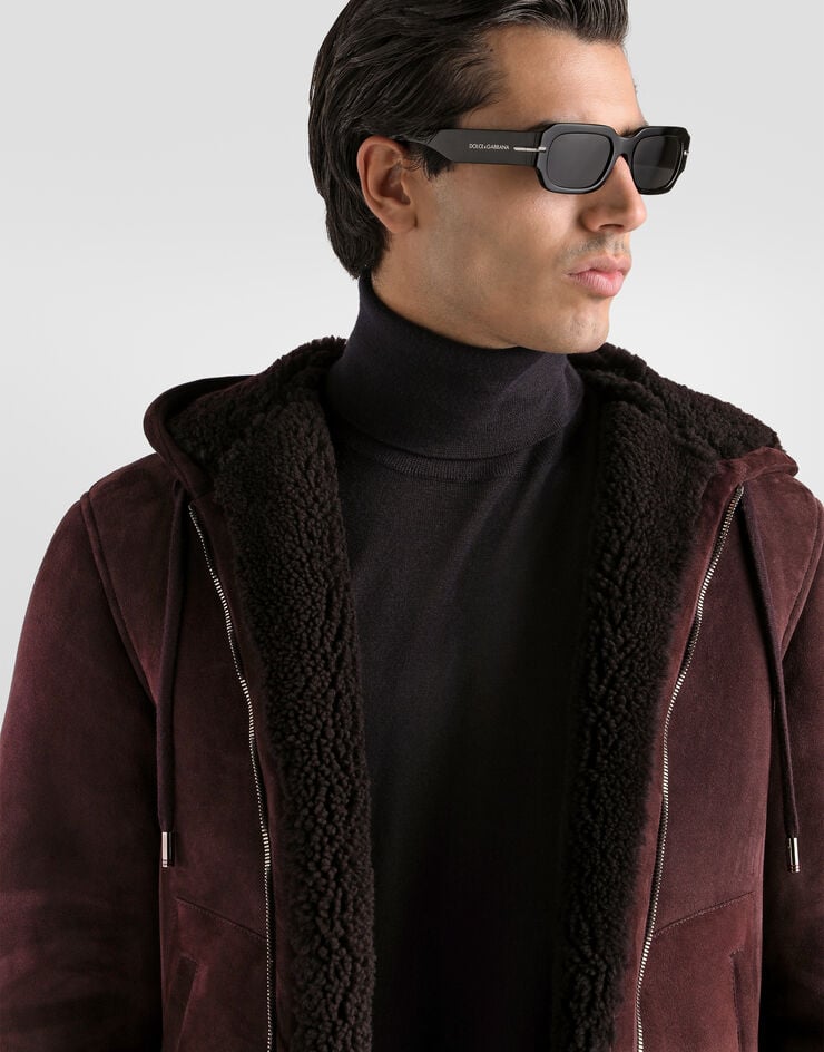 Dolce & Gabbana Suede shearling jacket Dolce & Gabbana Suede shearling jacket G9CLOLHUPCP