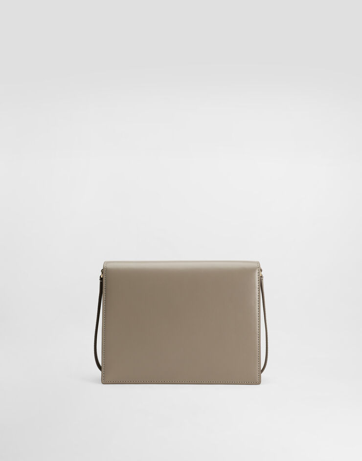 Dolce & Gabbana Calfskin DG Logo crossbody bag Beige BB7287AW576