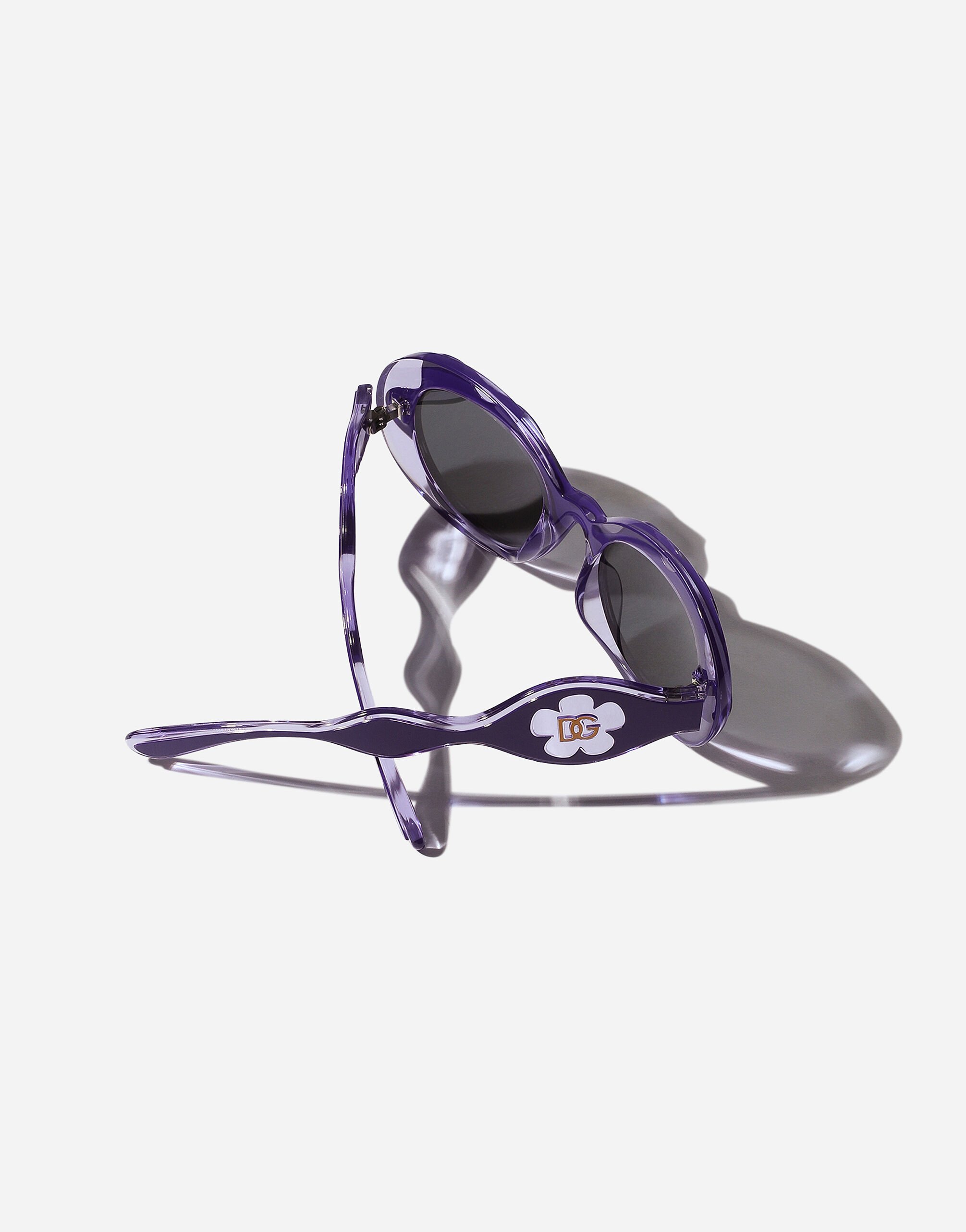 Dolce and gabbana purple sunglasses shop