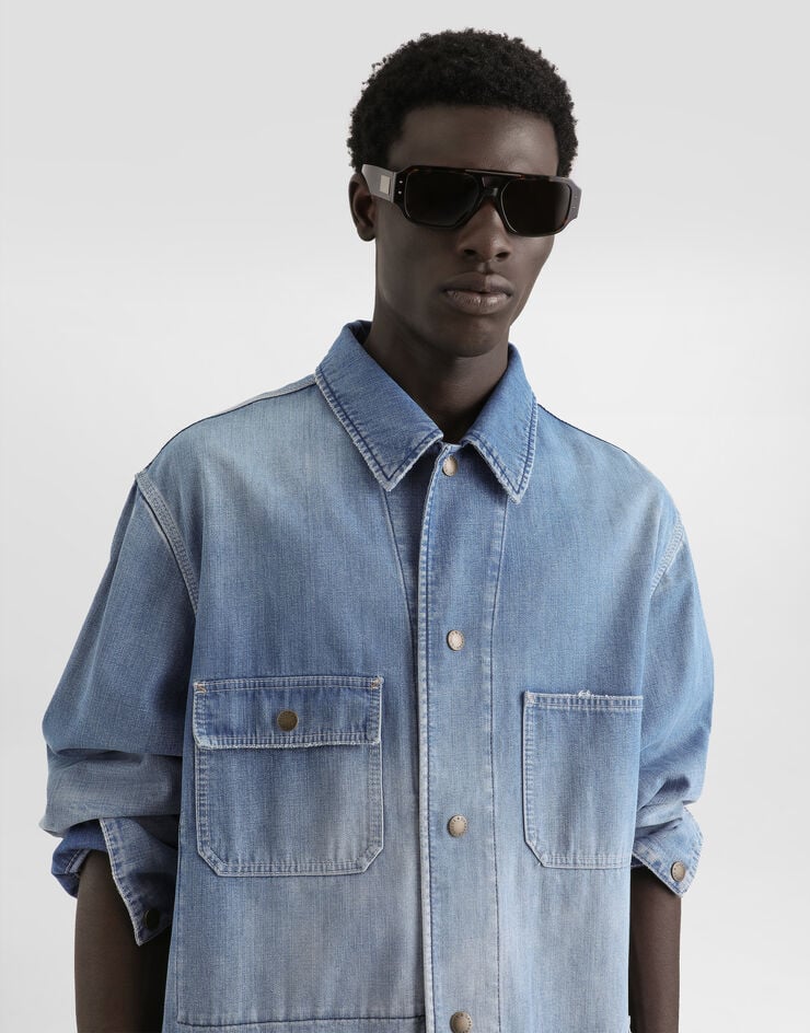 Dolce & Gabbana Denim jacket Multicolor G2WD3DG8OI7