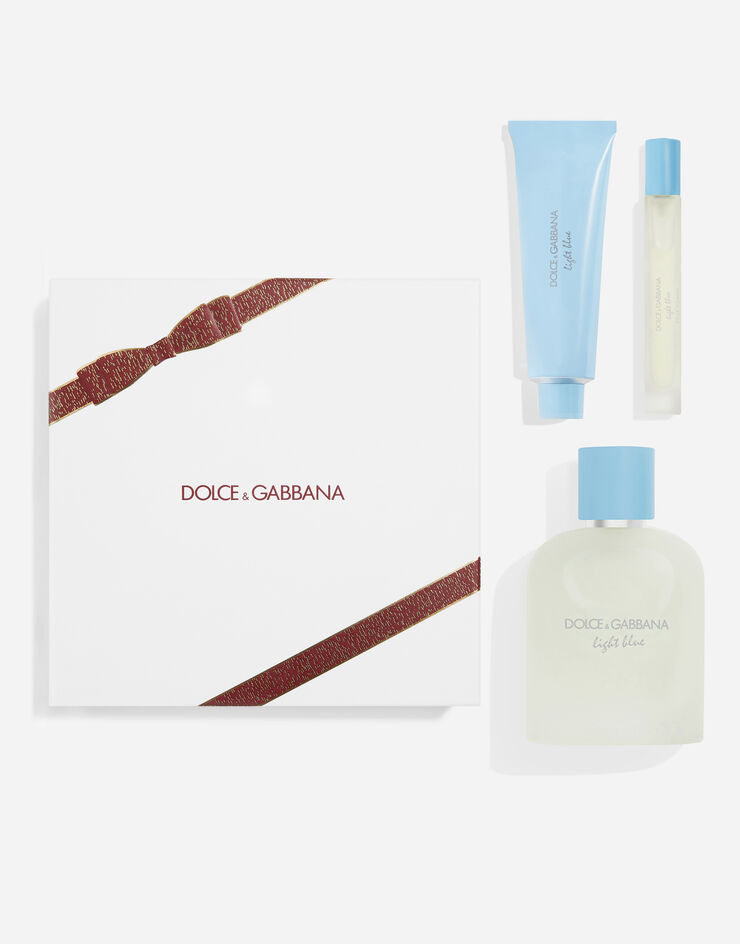 Dolce & Gabbana Dolce&Gabbana Light Blue Pour Homme EDT Trio Gift Set - VT01L8VT000