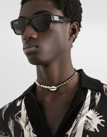 Dolce & Gabbana DG cord necklace Multicolor WNR5C3W1111
