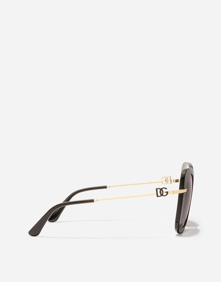 Dolce & Gabbana DG Glow Sunglasses Dolce & Gabbana DG Glow Sunglasses Black VG4535VP18G