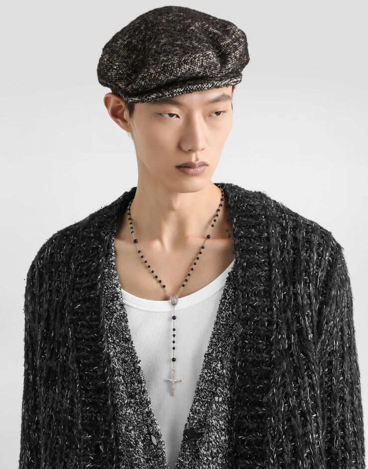 Dolce & Gabbana Rosary necklace with natural gemstones Multicolor WNP7S2W1111